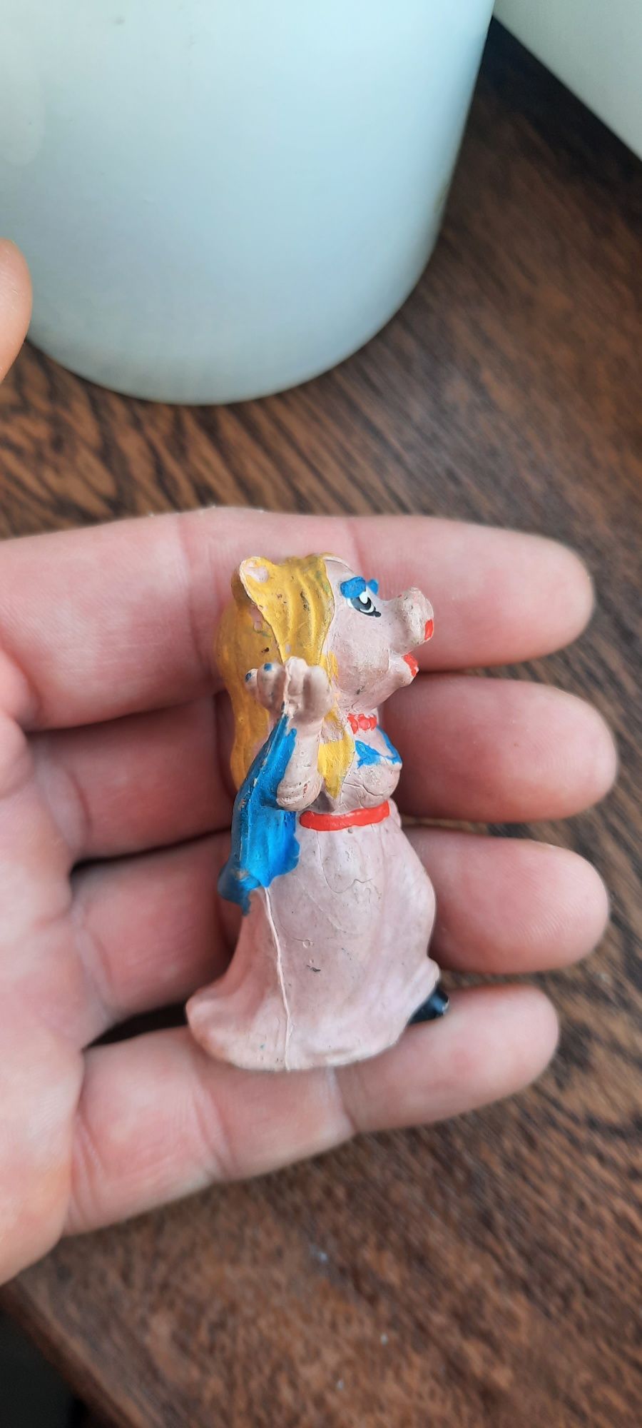 Zabawka prl figurka Miss Piggy Mapety