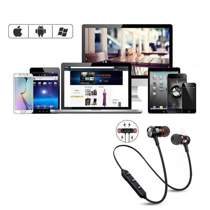 Słuchawki sportowe BLUETOOTH DOUSZNE