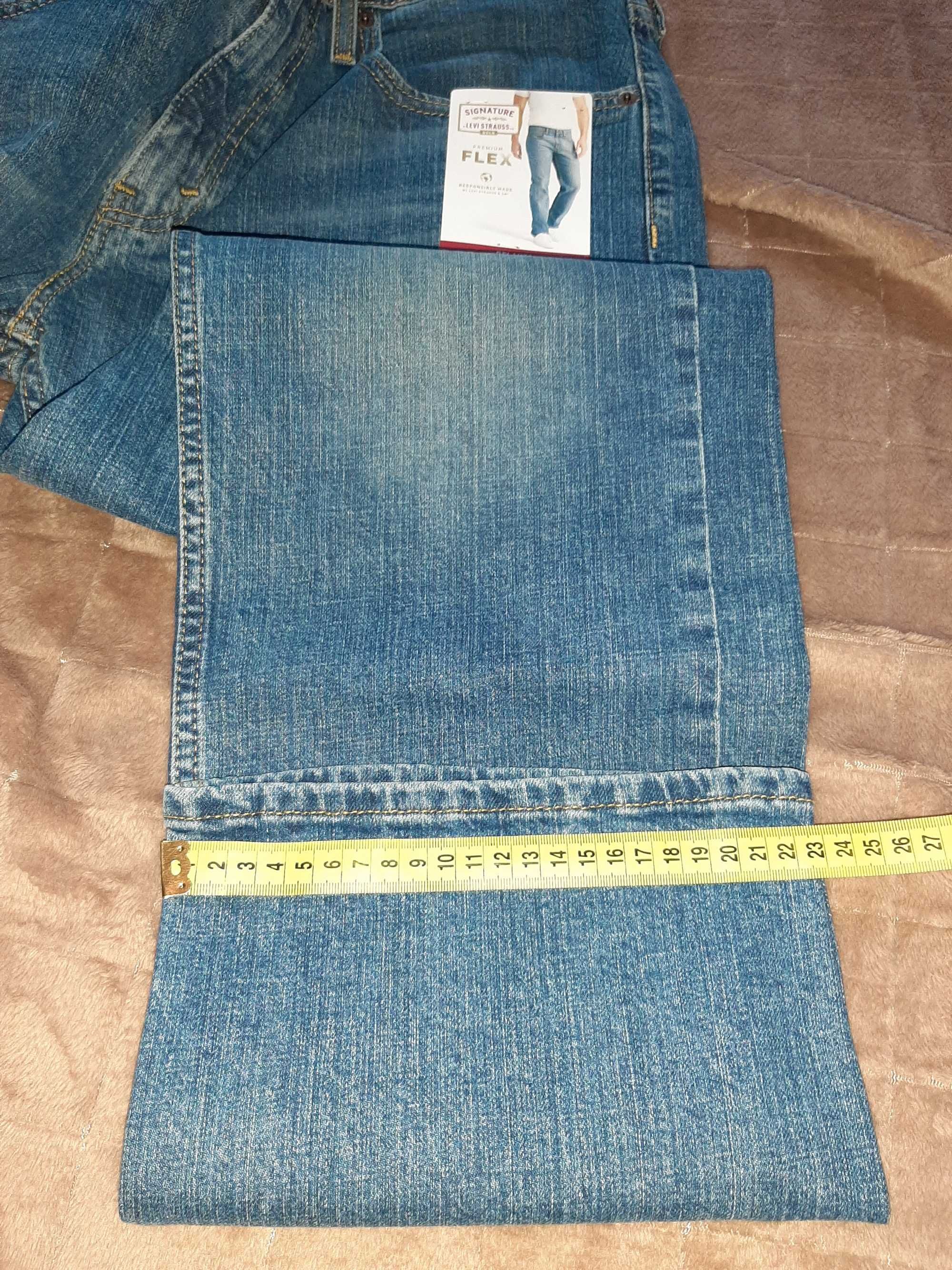 Чоловічі джинси Signature by Levi Strauss &Co.Relaxed Flex 33x32 33x34