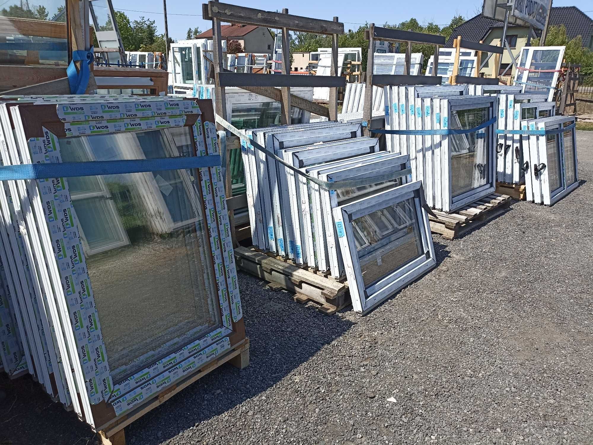 okno pcv 100/110 antracyt