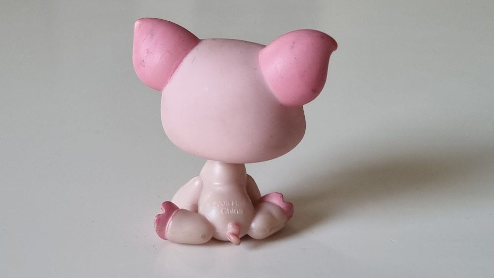 Littlest Pet Shop LPS #361 świnka, prosiaczek