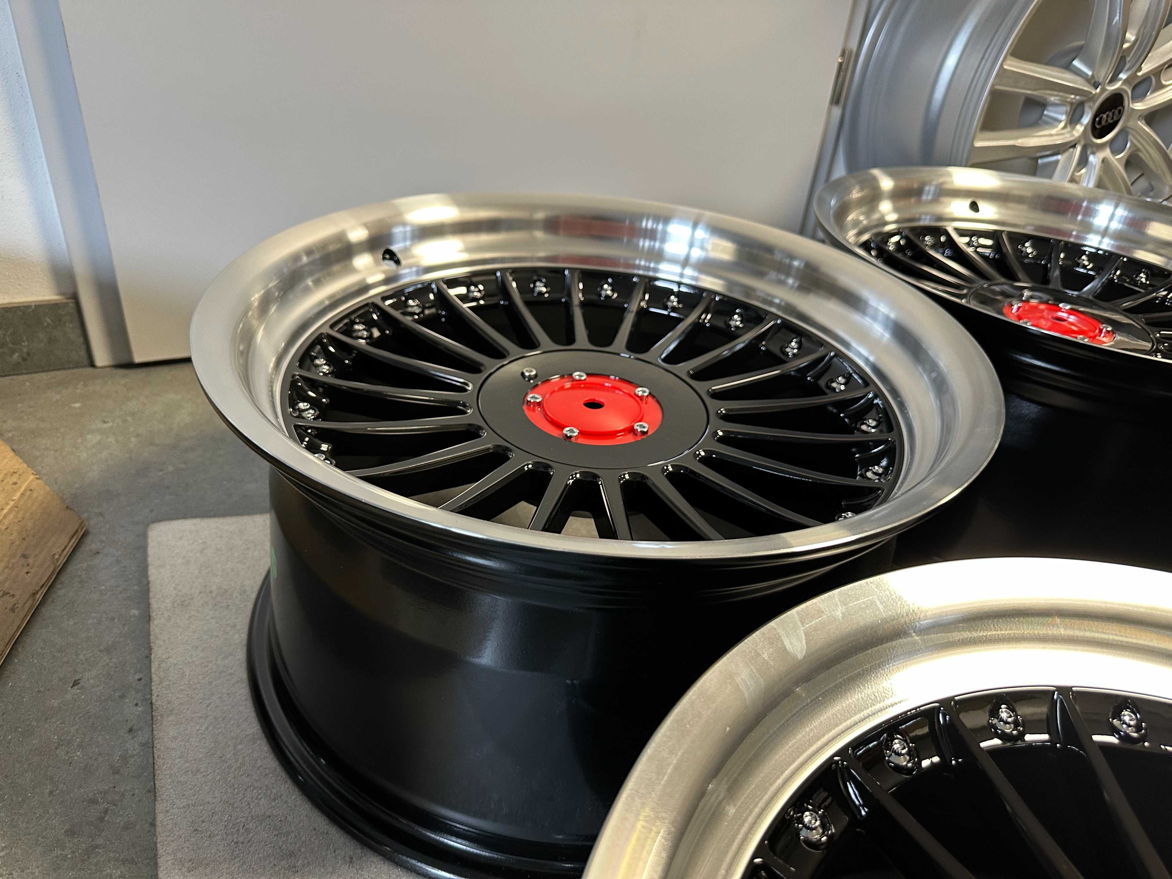 5x120 8j x 17" et20 przód i 9j x 17" et15 tył bmw alufelgi z RANTEM
