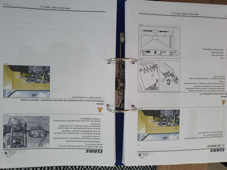 Instrukcje napraw SERWISOWA warsztatowa DOOSAN fiat FORD john DEERE