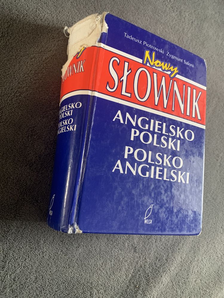 Nowy Słownik Angielsko Polski Polsko Angielski Wilga