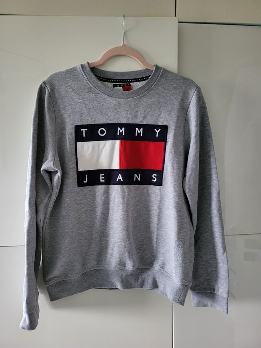 Bluza siwy przez głowę