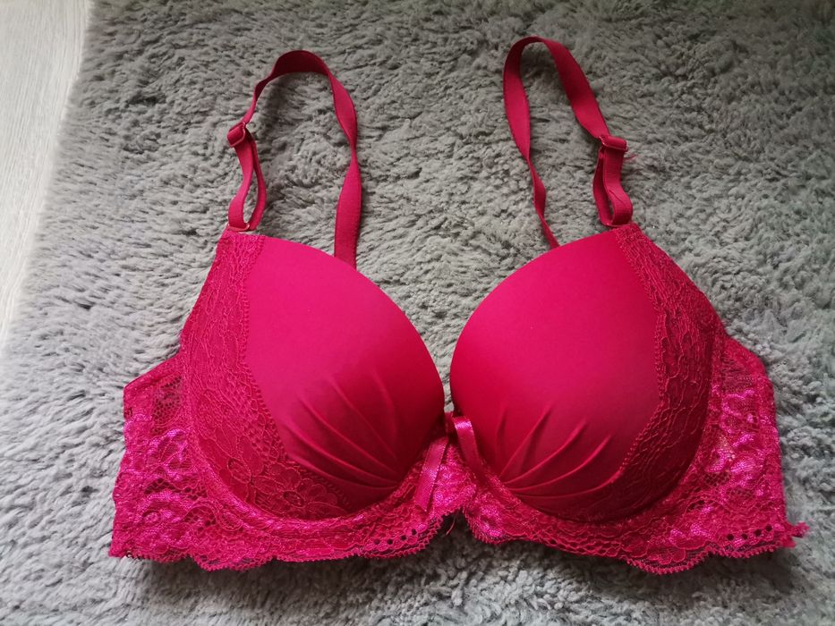 Stanik bordowy 34/75