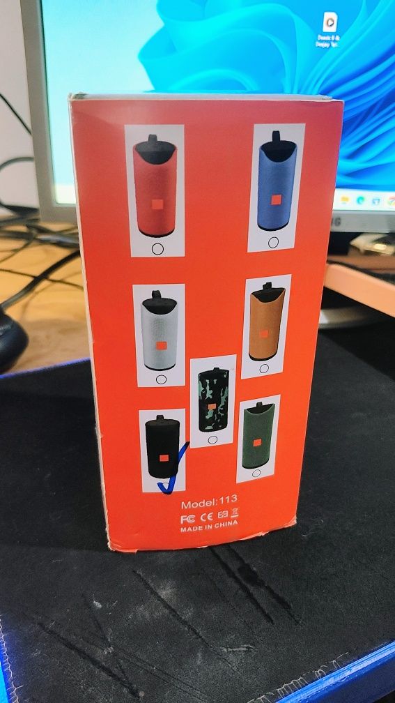 Coluna bluetooth