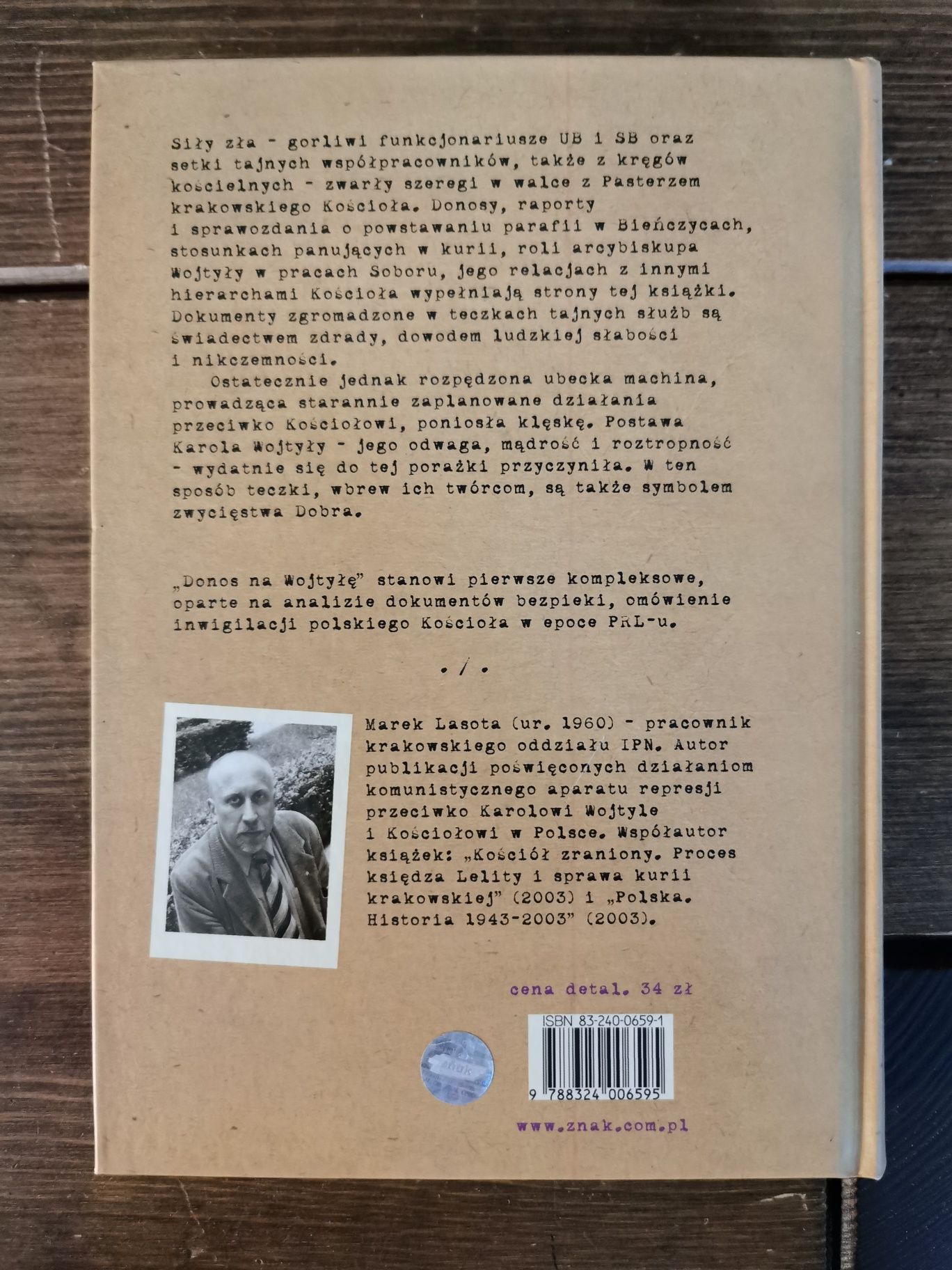 Donos na Wojtyłę - Marek Lasota