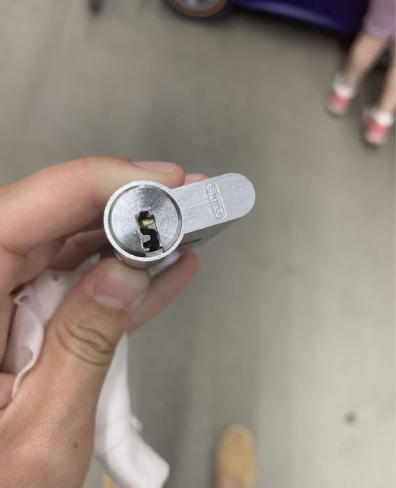 Циліндр ABUS. Плоский ключ