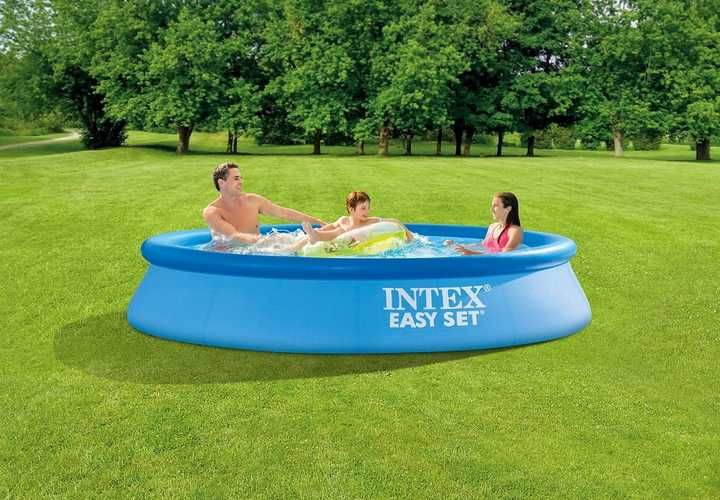 Надувний басейн Intex 28116 (305 x 61см) Easy Set Басейн для дому дачі