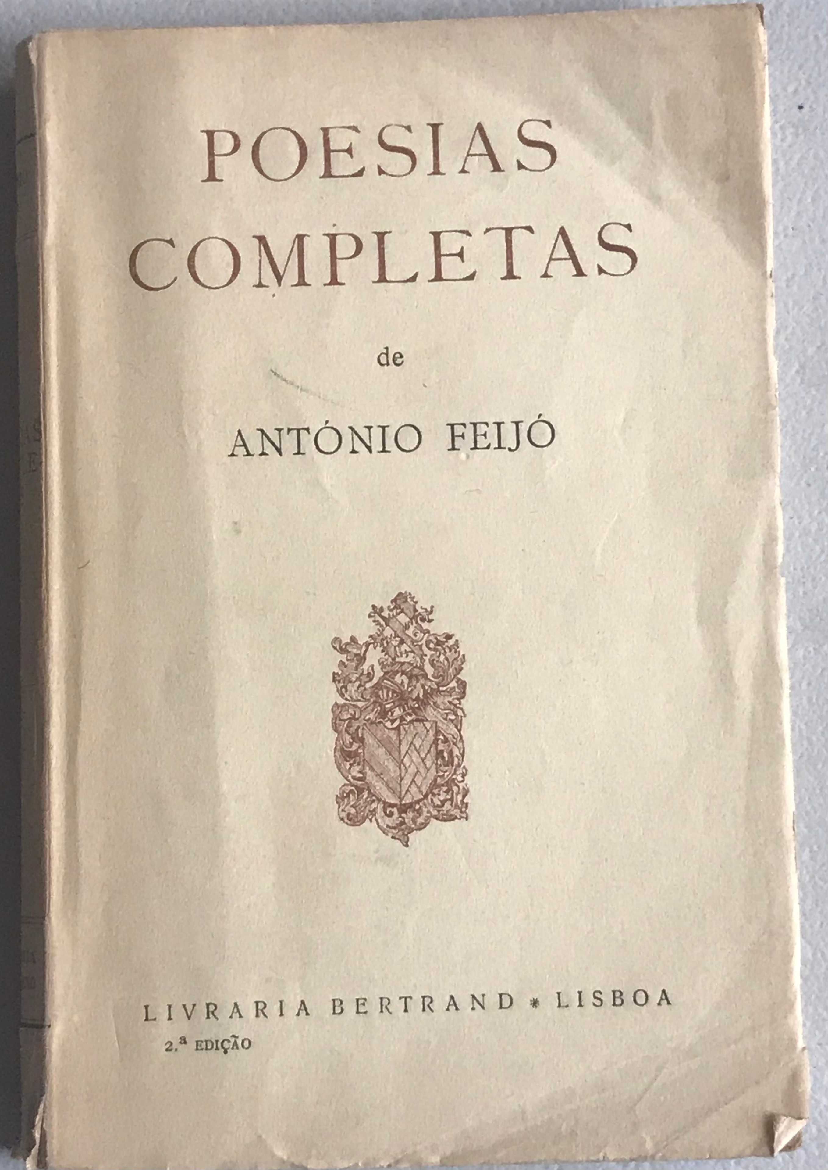 Livro Ref Par 2: António Feijó- Poesias Completas (2ª edição)