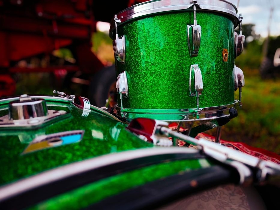 Perkusja Ludwig 24,13,18 blue/olive, keystone