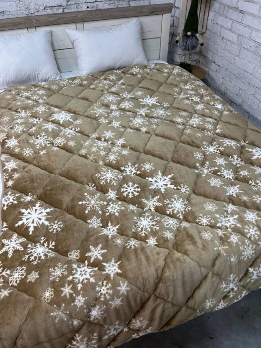 Ковдра фліс хутро 150х210см 200х210см