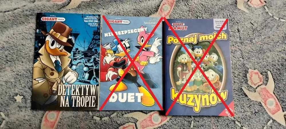 Komiksy Kaczor Donald | Gigant Poleca |Detektyw Na Tropie | tom 206