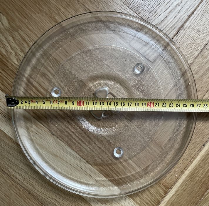 Talerz i kolo do mikrofalówki 27 cm