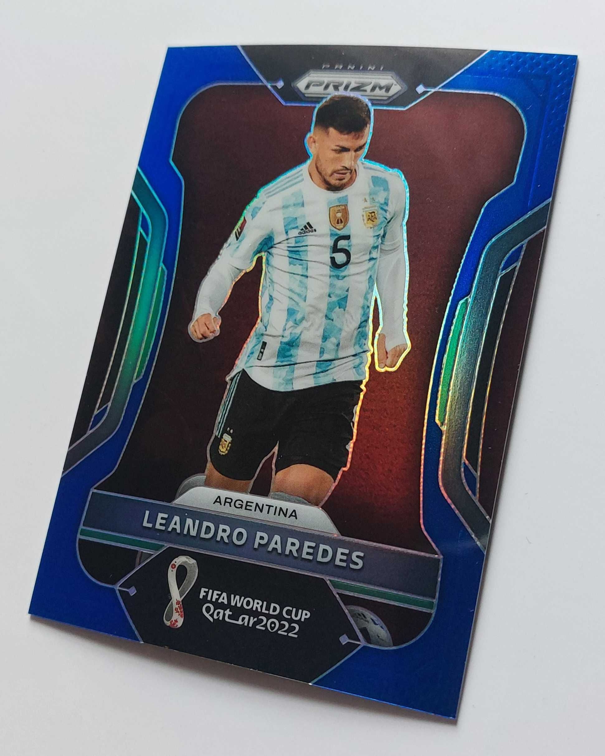 World Cup 2022 Prizm Leandro Paredes #6 Blue /299