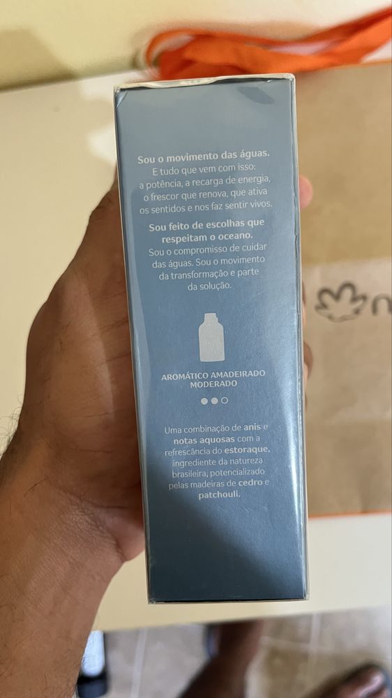 Perfume Masculino Kaiak Ultra Natura - 100ml - Lacrado