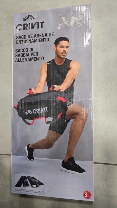 CRIVIT Worek Sandbag Treningowy, do 19kg