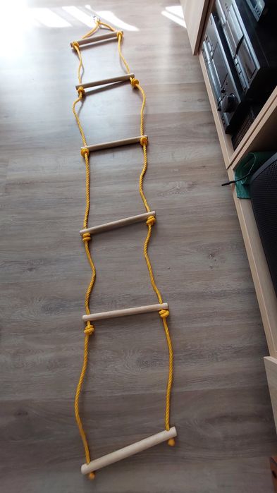 Drabinka linowa zawieszana - OKAZJA!