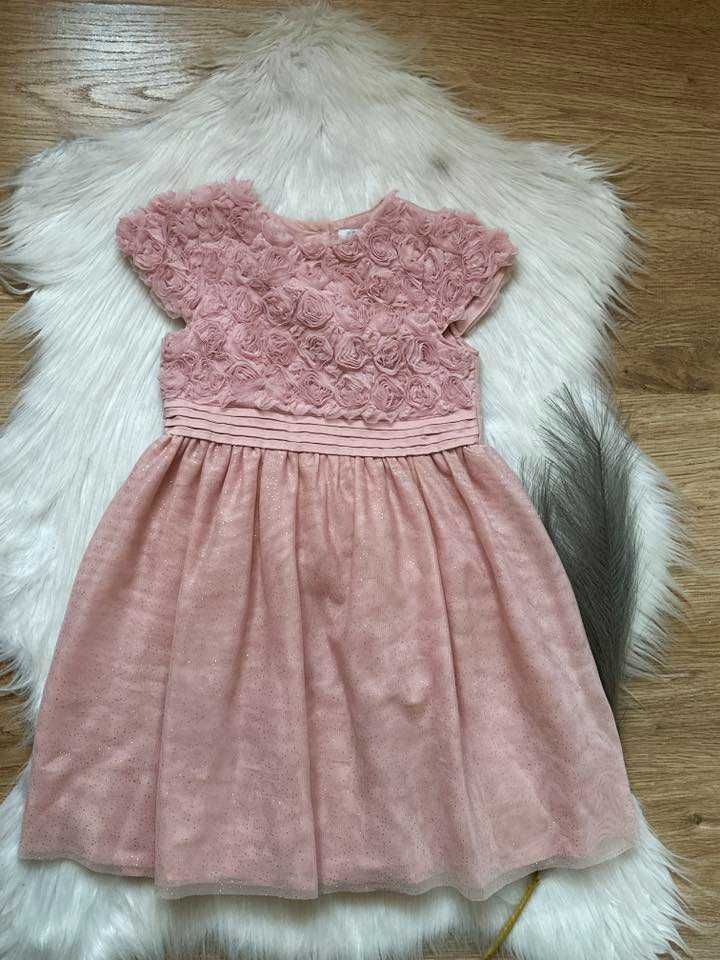 Piękna sukienka tiulowa 116 Primark