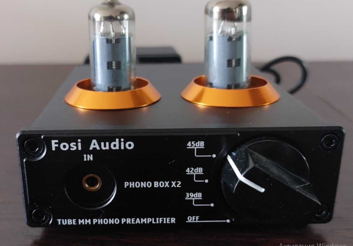 ламповый фонокорректор Fosi Audio BOX X2