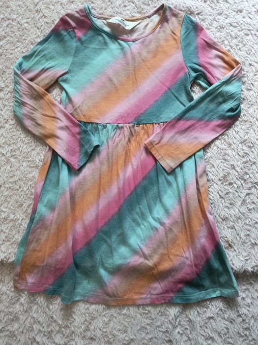 Kolorowa sukienka z H&M na 116