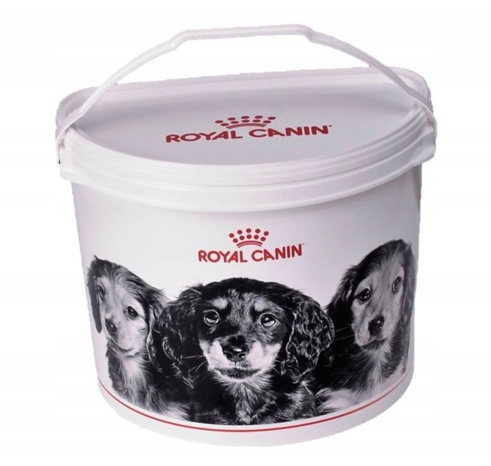 Pojemnik • Wiaderko na karme 2/4kg / 5,6l Kot Pies • RC • Royal Canin