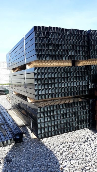 Słupek ogrodzeniowy ocynkowany + RAL 60x40 2000mm