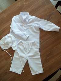 Komplet - ubranko na roczek - chrzciny dla chłopca
