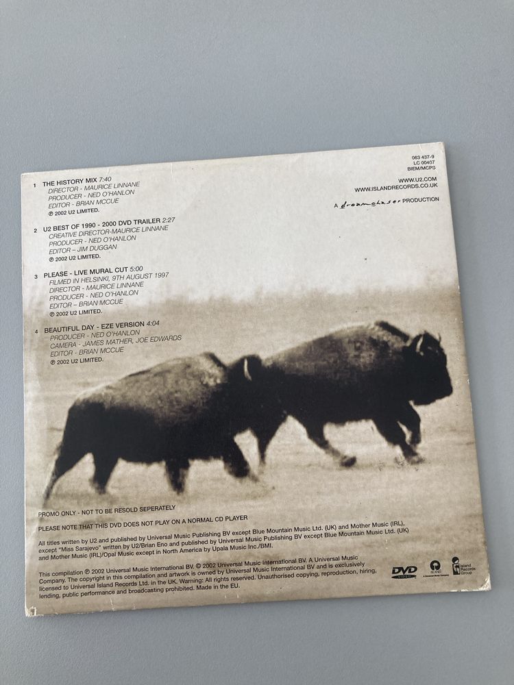 U2 The Best of 1990/2000 DVD