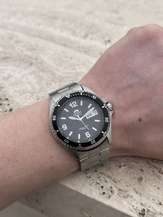 Годинник дайвер Orient mako 2 200 механічний часи часы наручные