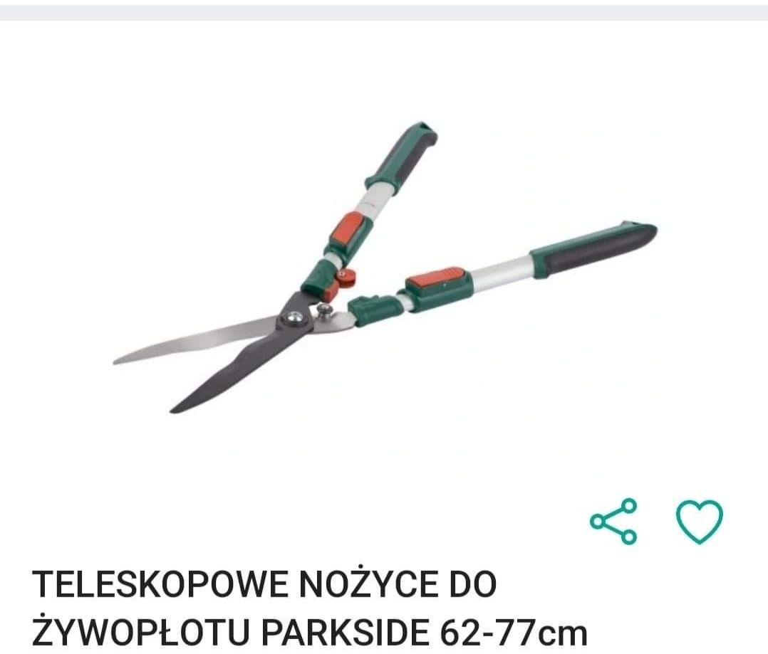 Nożyce do żywopłotu nowe PARKSIDE