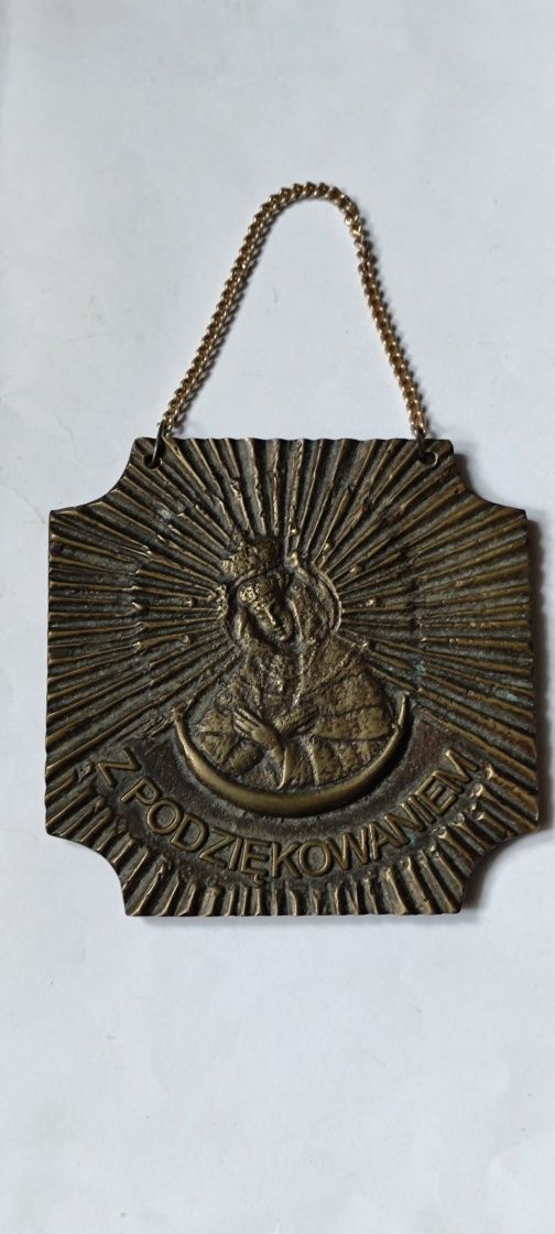 Medal wiszący Matka Boska Ostrobramska - Poznań