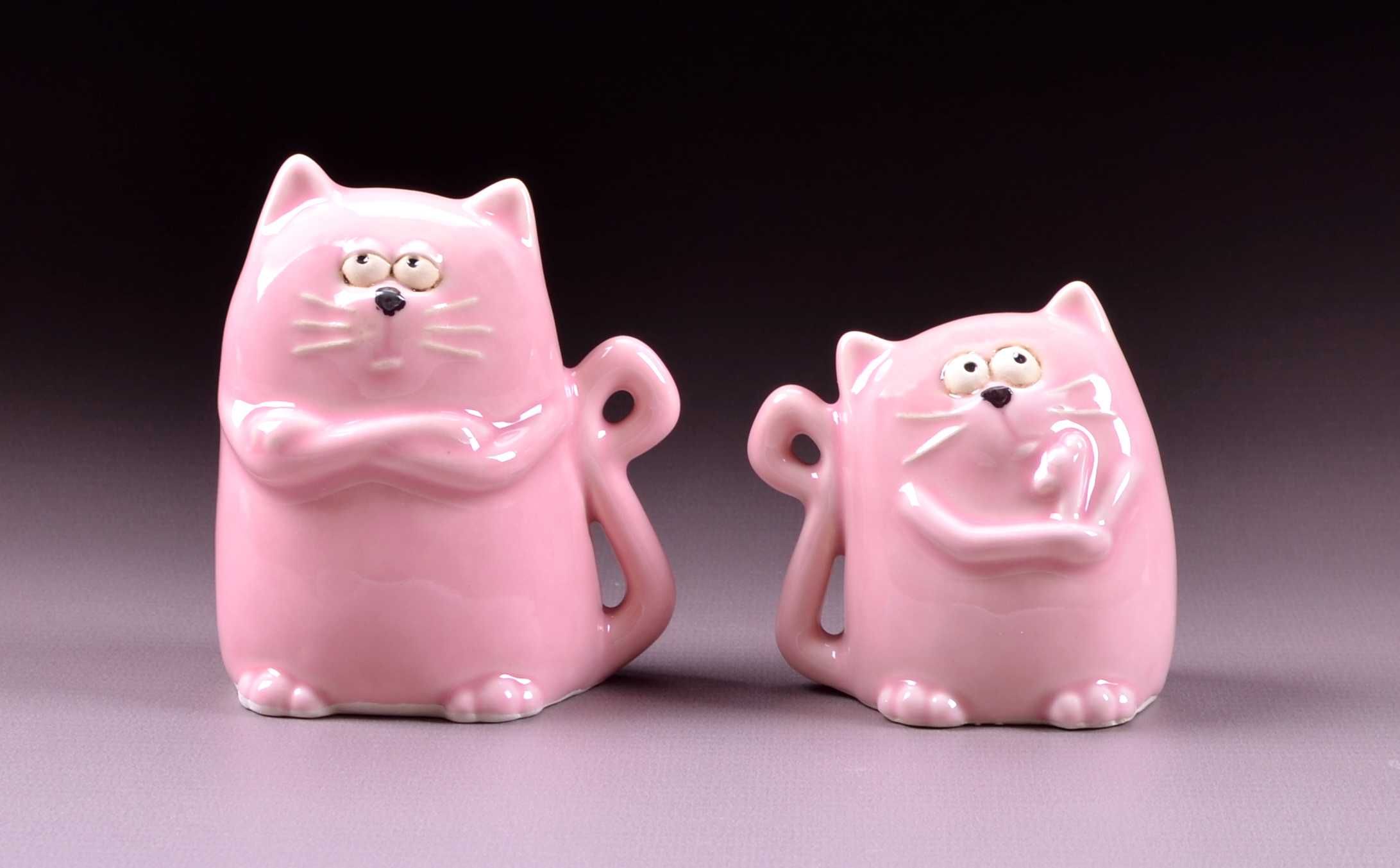 Figurka kotka | Kot ceramiczny