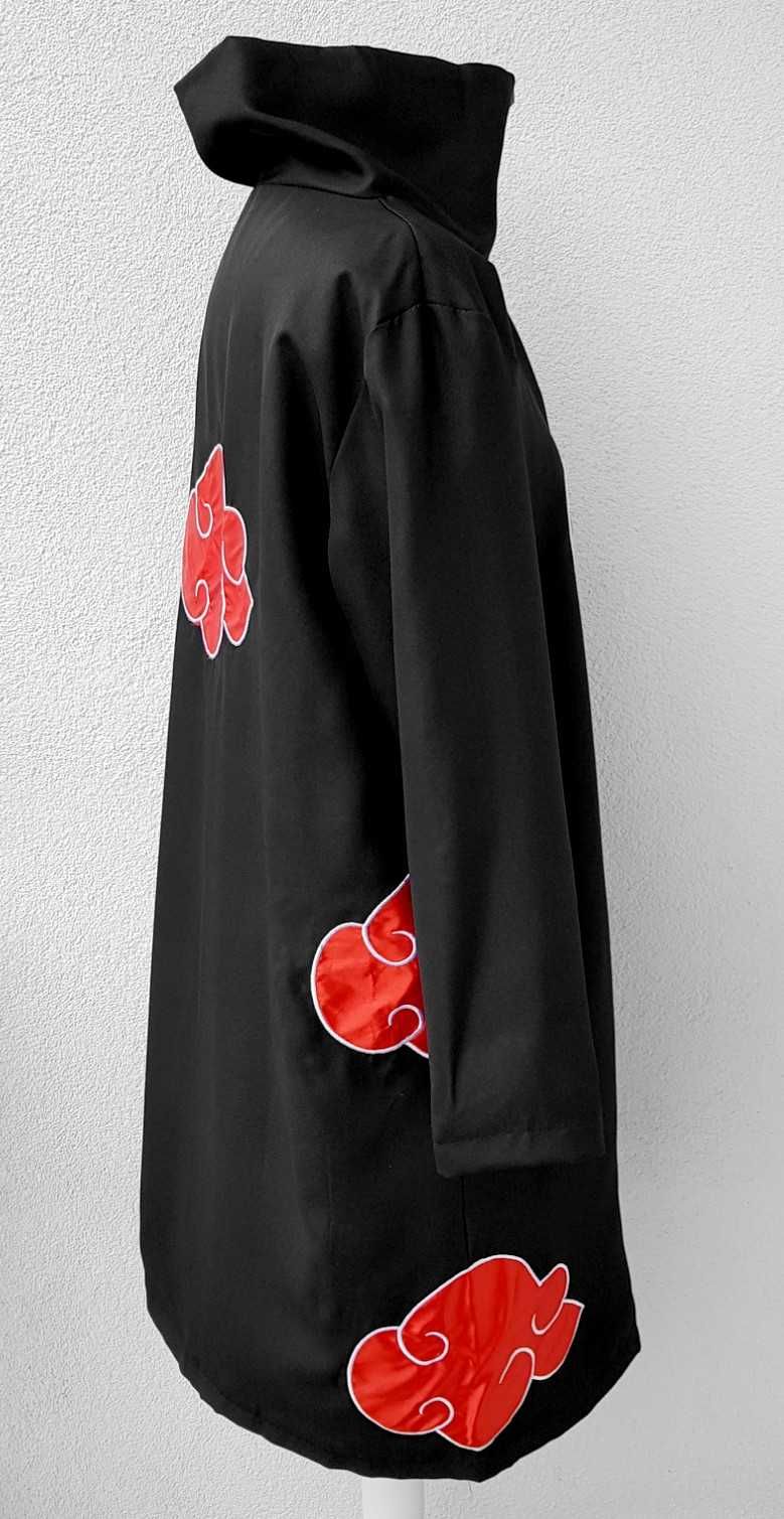 Peleryna Naruto Akatsuki Uchiha Itachi Cosplay Anime Rozm. M Nowa