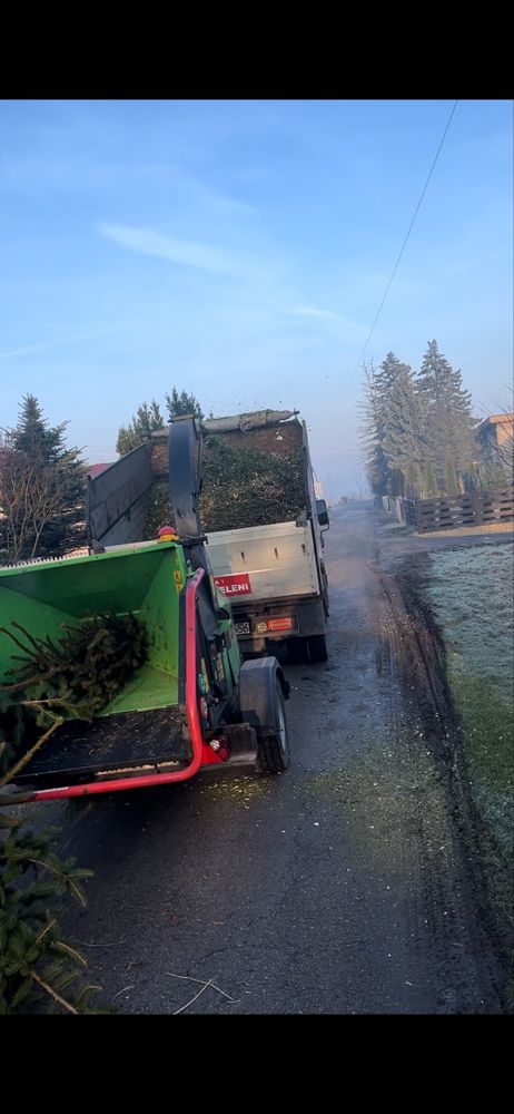 Wynajem rębaka 55km zrębkowanie, mielenie, rozdrabnianie