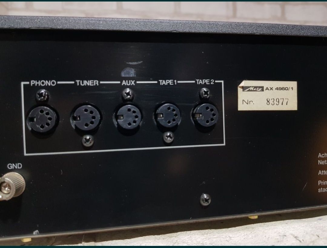 Стерео підсилювач METZ  Mecasound AX 4960,*2x80 Вт,б/у з Німеччини+1