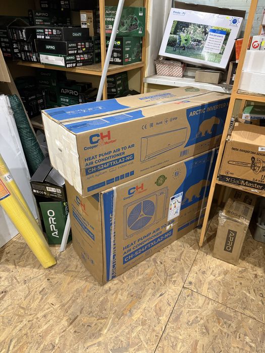 Кондиціонер тепловий насос Cooper&Hunter  CH-S24FTXLA2-NG R32  Arctic