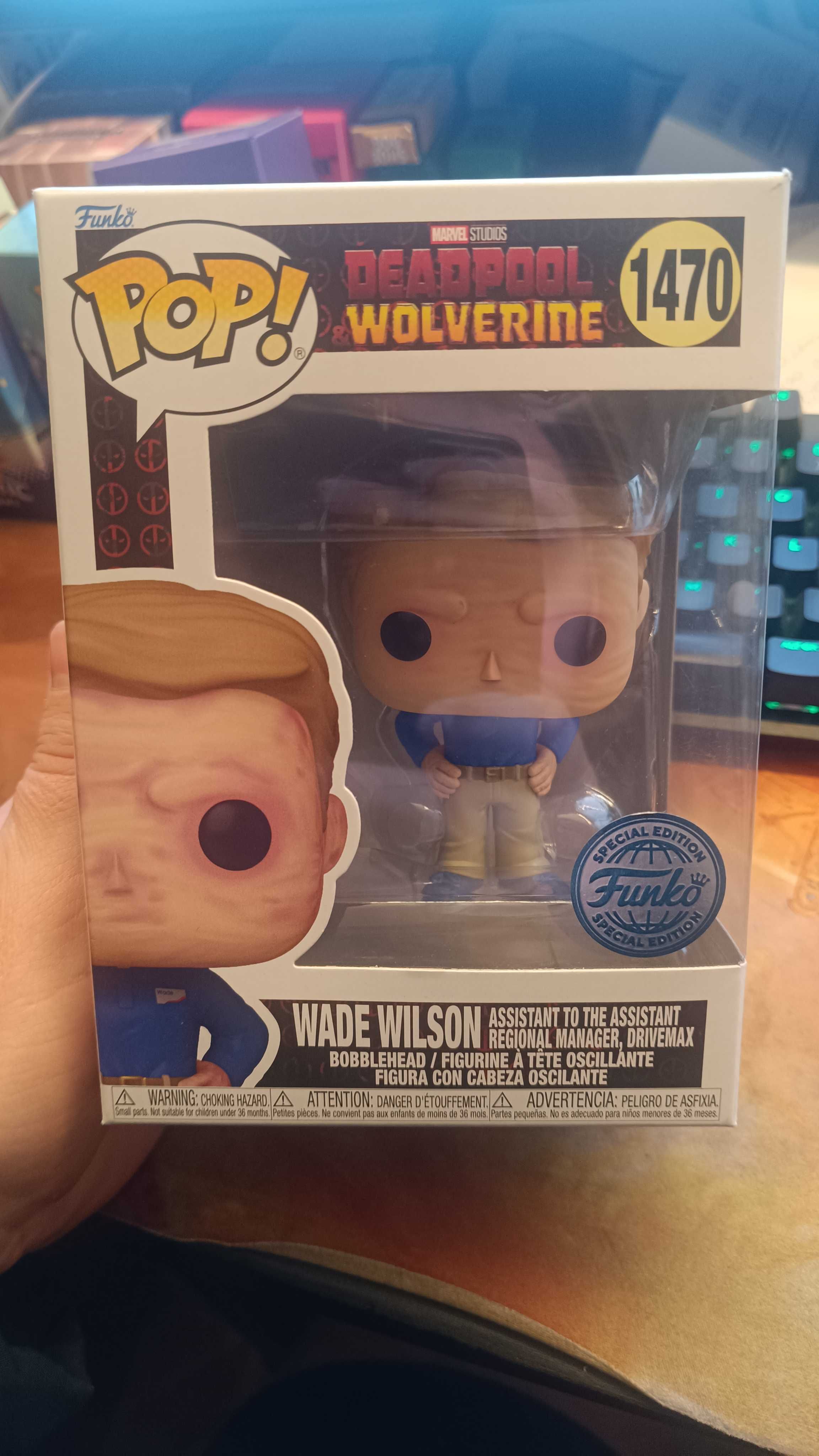 Funko pop Wade Wilson Deadpool & Wolverine 1470