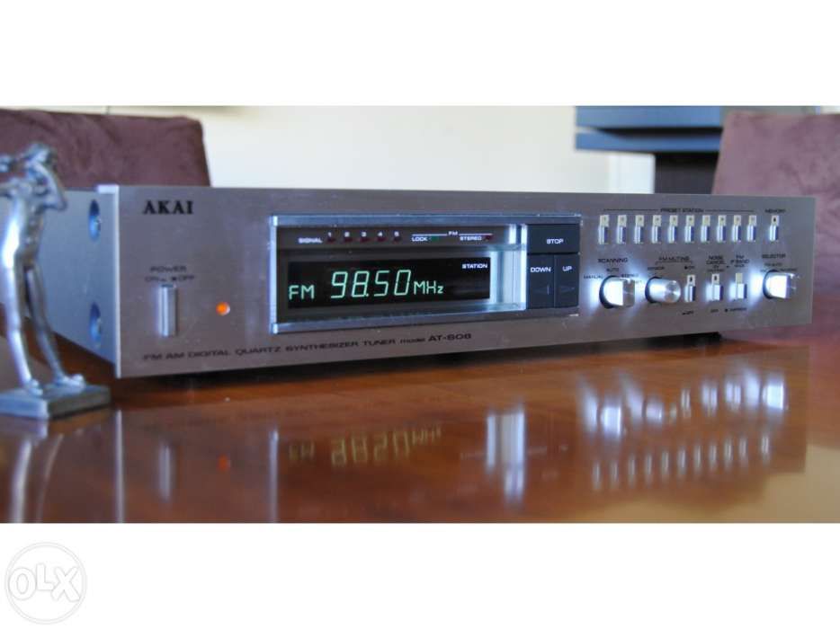 Akai at-s08 - tuner vintage de referência