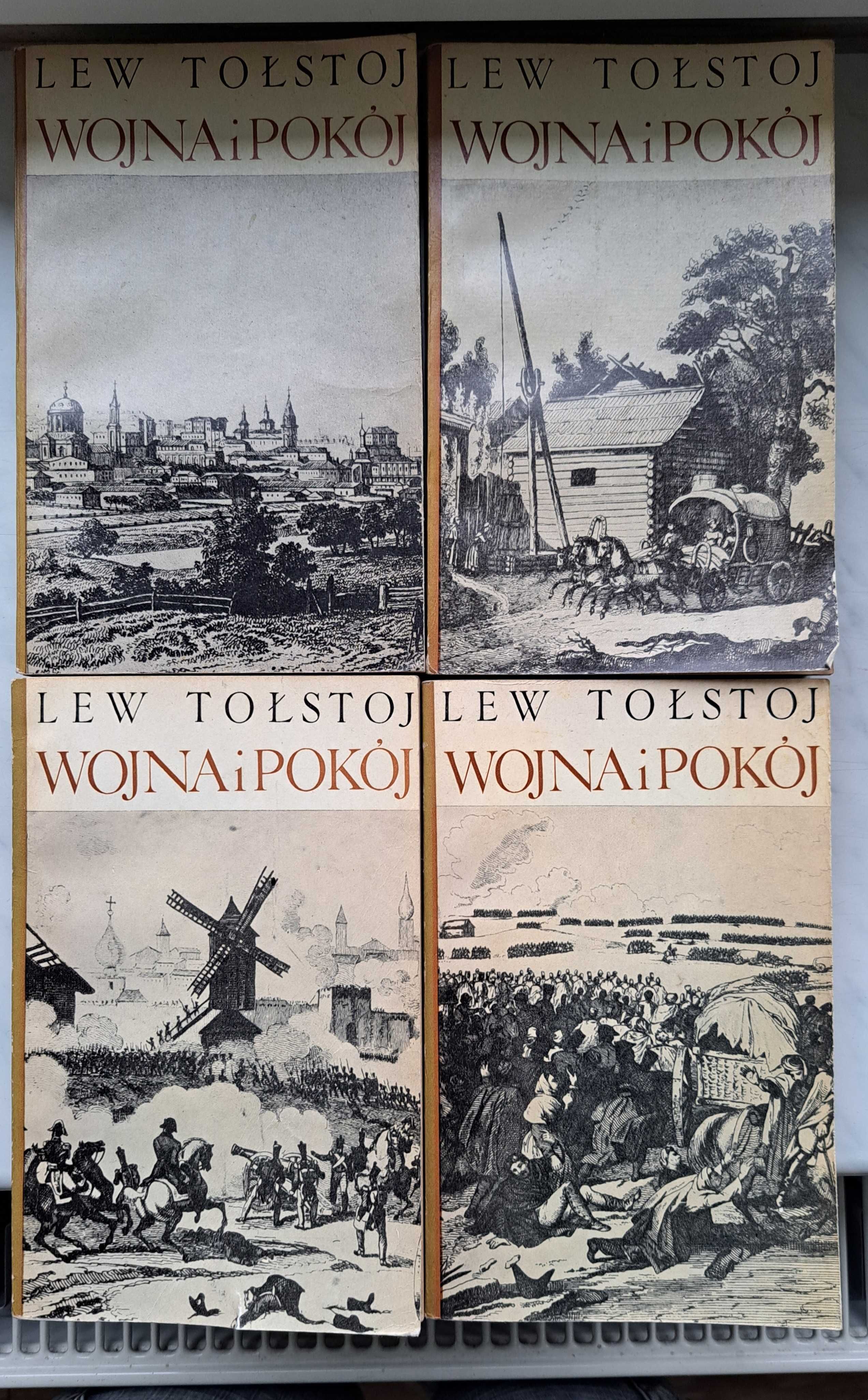 Wojna i pokój - Lew Tołstoj - 4 tomy