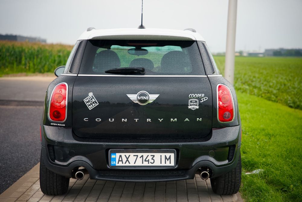 MINI Countryman Cooper S ALL4, автомат (184 кс) Чорний 2012р  135к км.