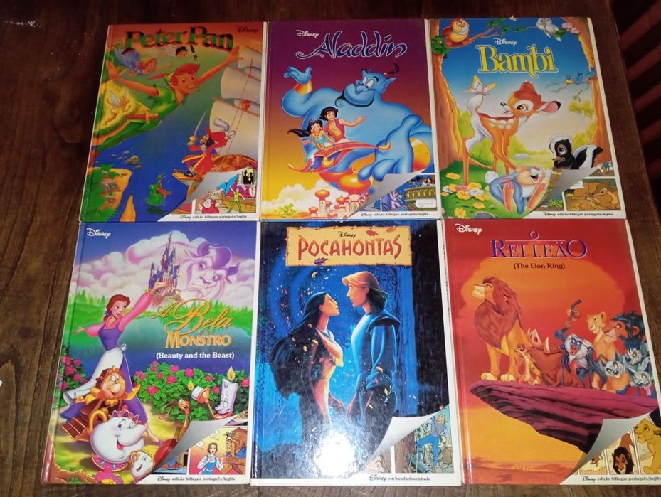 Colecção Livros Vintage "Clássicos em Banda Desenhada" - Disney