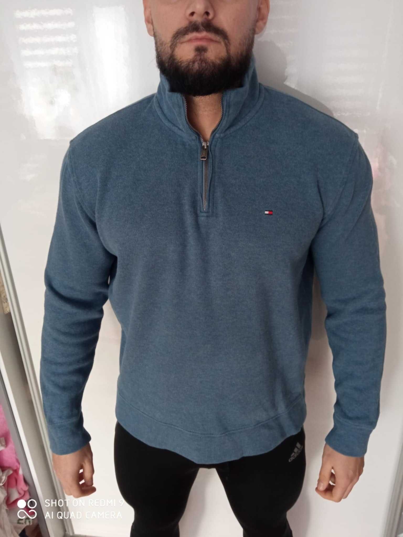 Sweter męski Tommy Hilfiger rozmiar L, oryginalny, stan idealny
