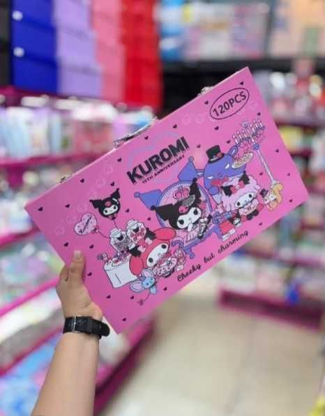 Набір для дитячої творчості 120 пр — олівців , фломастерів , фарб