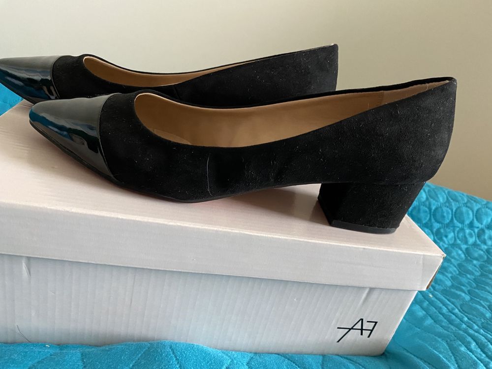 Czółenka buty Anna Field 39/25 cm stan idealny czarne