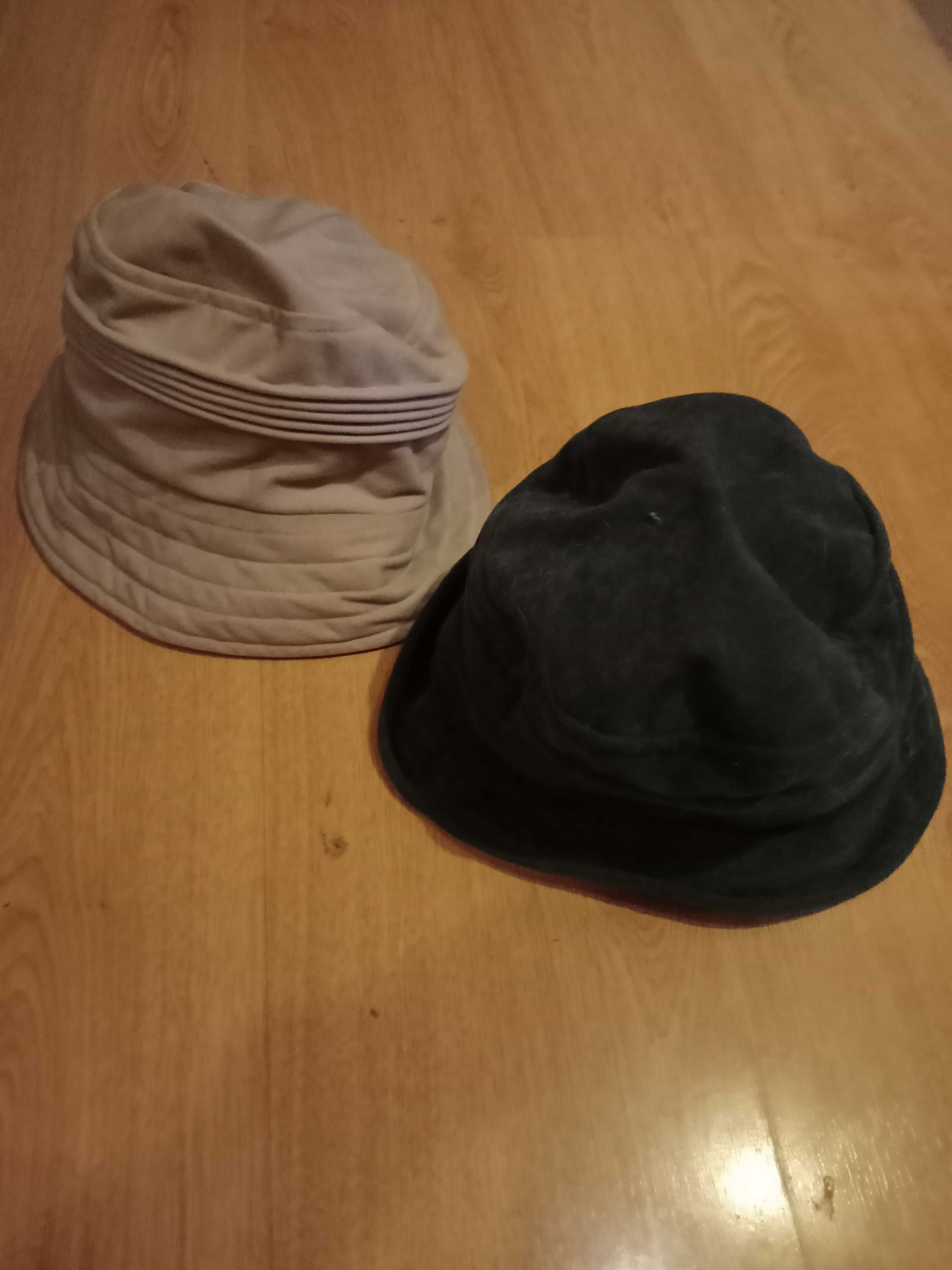 2 berety , czapki np. na ryby, rozmiar XL, używane w bdb stanie.