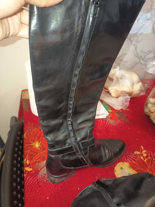Bota Cano Alto Latouche couro