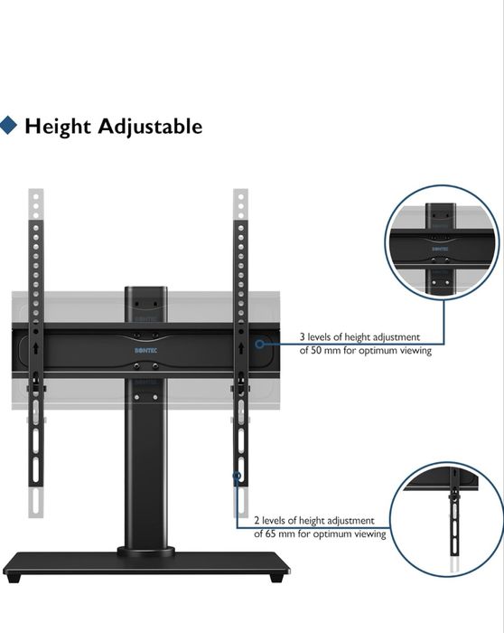 Suporte TV de pé universal para ecrãs de 26 a 55 polegadas