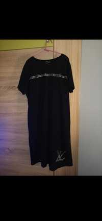 sukienka z kieszeniami oversize 44